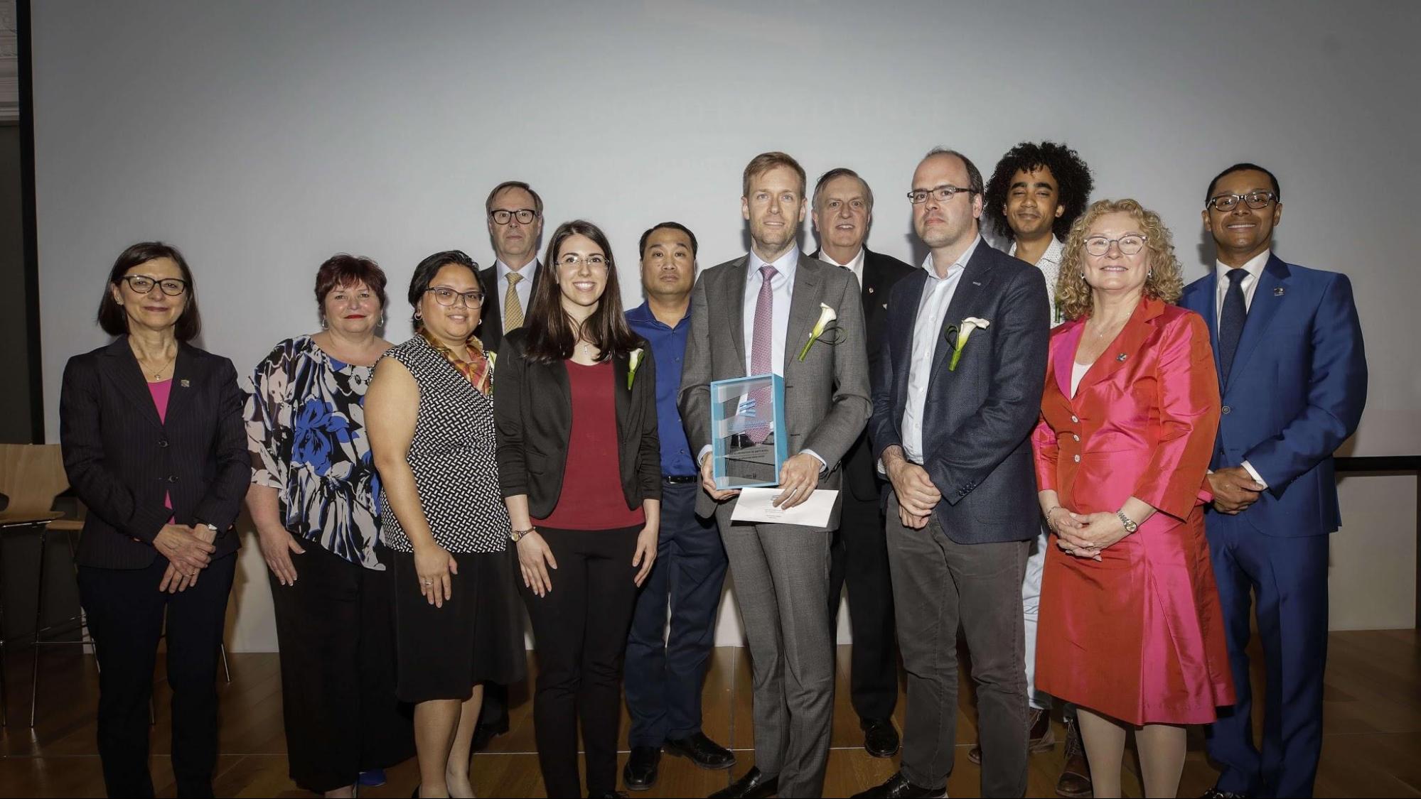 Opal wins top healthcare award in Quebec Prix d’excellence awards gala